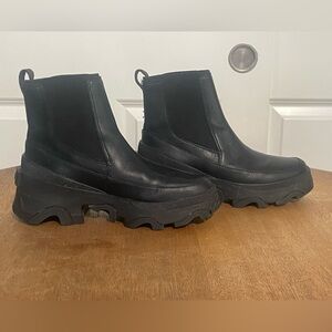 Sorel Waterproof Chelsea Boot Bootie US 7.5 Black